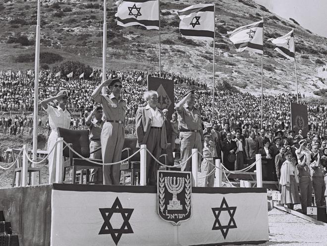 Ben-Gurion, 1953, Hans Pinn, D730-032